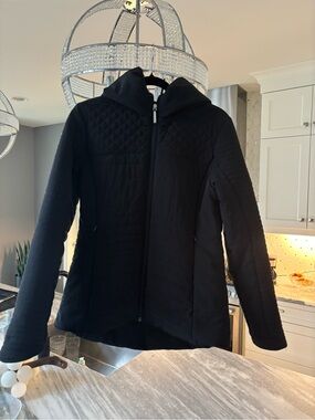 Asmar equestrian black tack, jacket, size medium women’s quilted genuine
